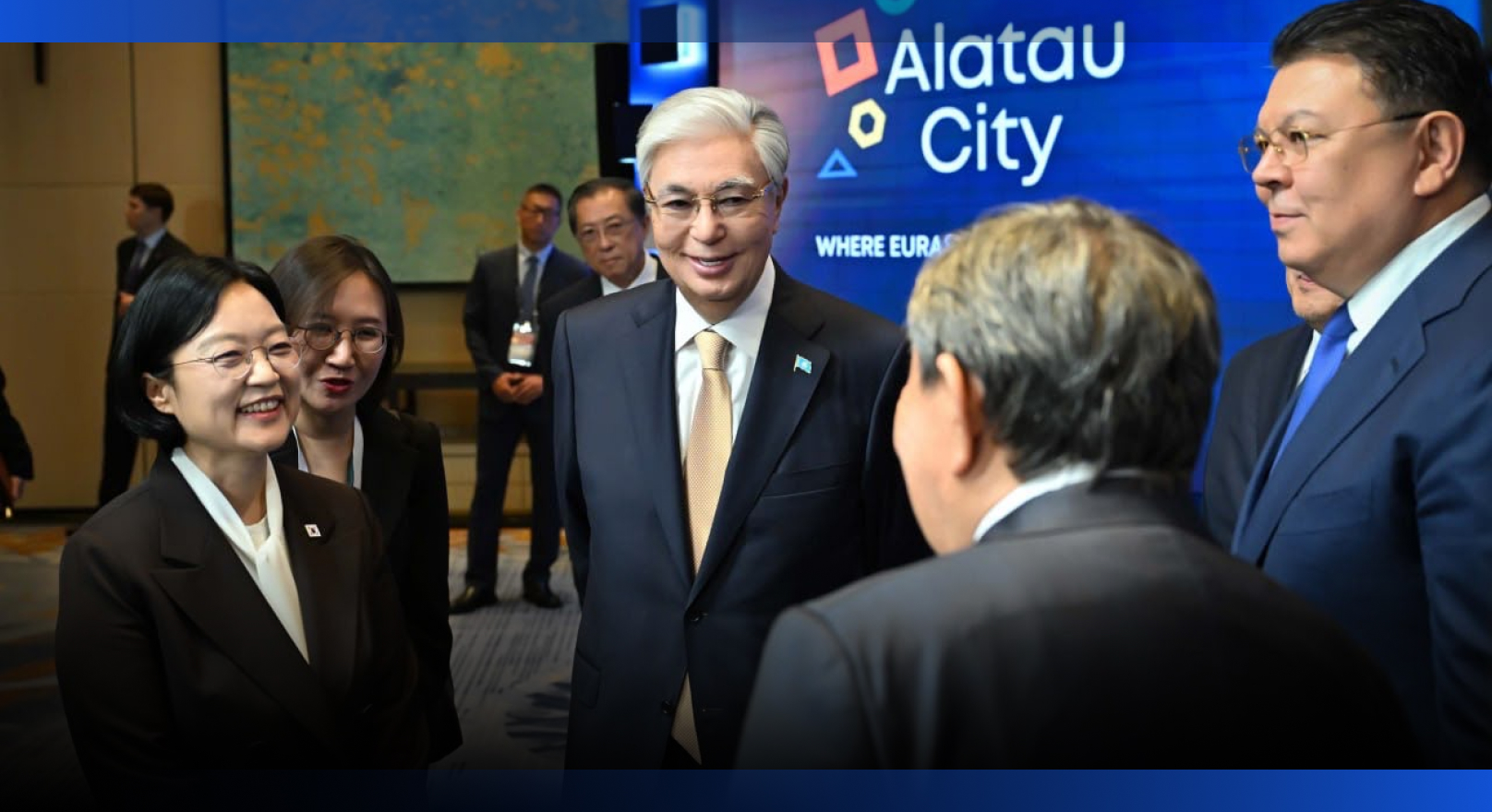 Image for Токаев и Хан Сон Сук ознакомились с проектами Alatau Smart City